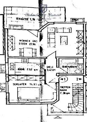 Grundriss 2-ZKB ETW SLS Picard