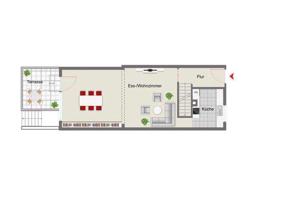 Grundriss EG (Abb. ähnlich)