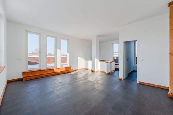 Masterbedroom mit Zugang zur Dachterrasse