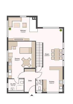 Grundriss Erdgeschoss