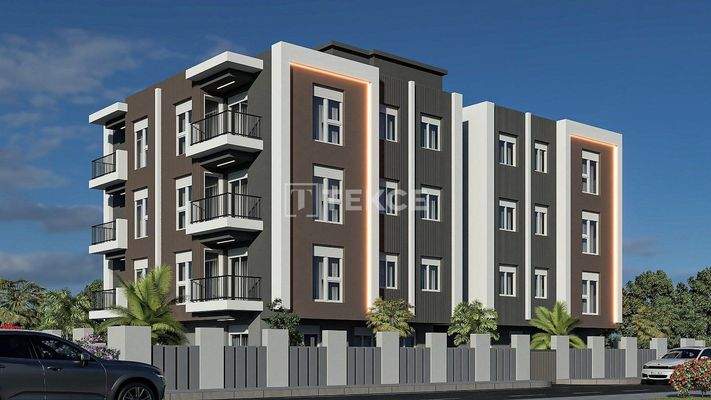 2-Bedroom Apartments with Separate Kitchens in Antalya Kepez