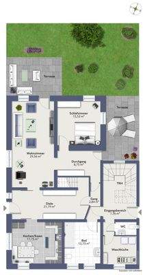 Grundriss Erdgeschoss