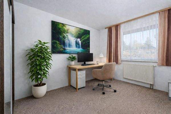 Zimmer 2 durch KI verschönert