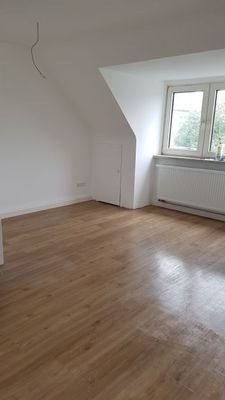 Wohnzimmer Blick auf Heckerstraße