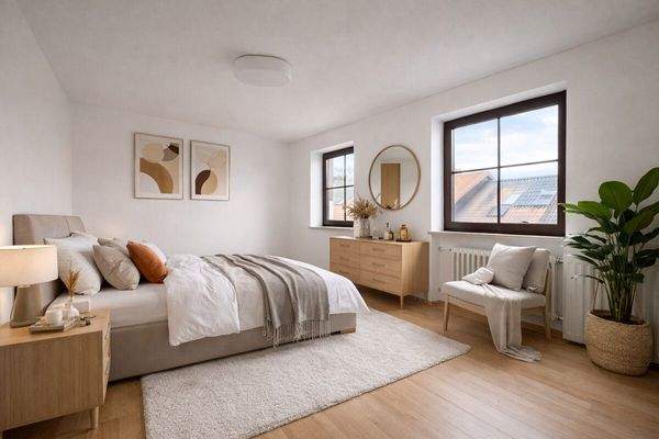 Kind 2 digital als Schlafzimmer eingerichtet