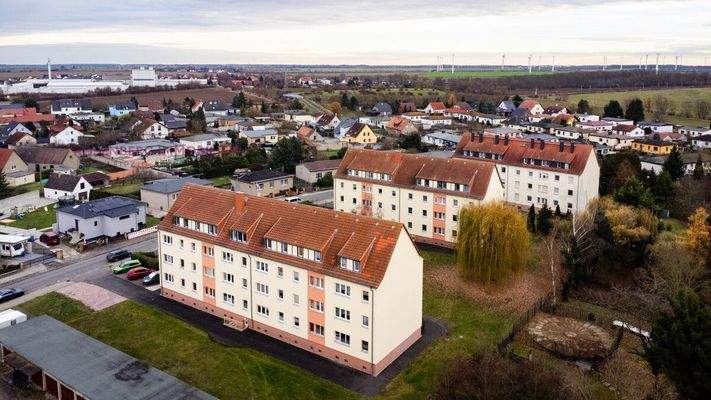 Immobilie in Zschortau zu verkaufen_Luftbild