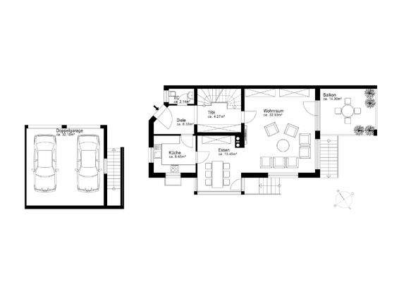 Grundriss Erdgeschoss