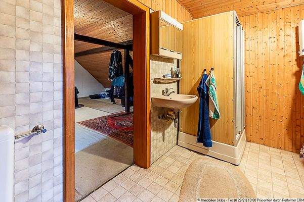 Badezimmer Dachgeschoss