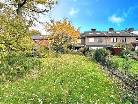 Garten in Süd-Westausrichtung