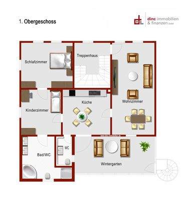 Grundriss Obergeschoss