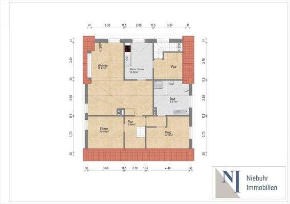 Grundriss Dachgeschoss