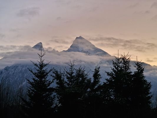 Winterlandschaften Bergpanoramablick