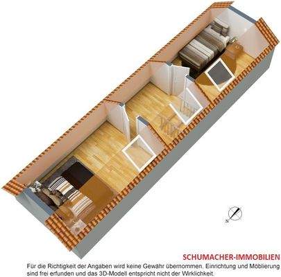 Grundriss Spitzboden