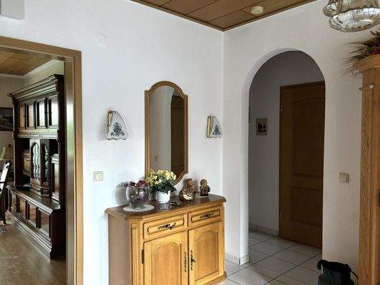 Zugang zu den Schlafzimmern und dem Badezimmer