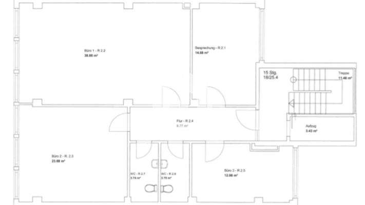 3. Obergeschoss mit ca. 112 m²
