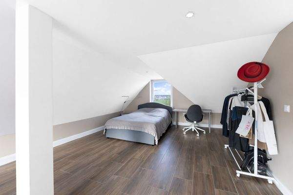 Schlafbereich im Dachgeschoss