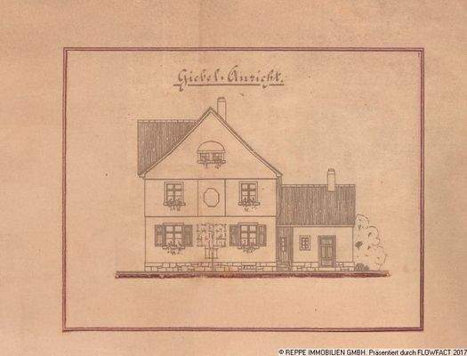 Historische Giebelansicht