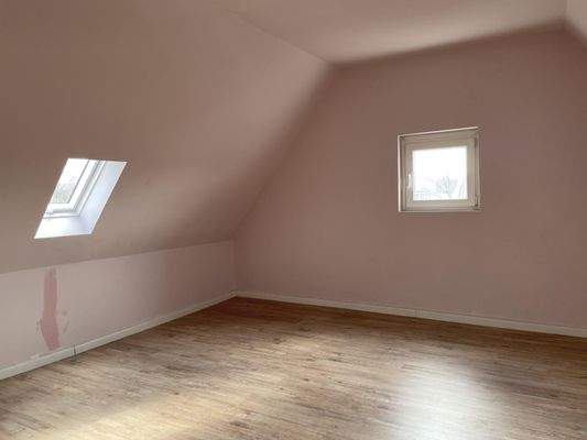 Nutzfläche im Spitzboden