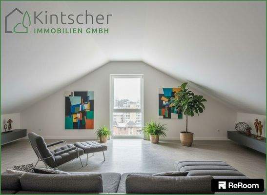 Dachgeschoss visualisiert