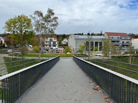 Brücke zur Gartenschau