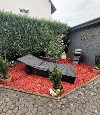 Sicht aus kleiner Terrasse