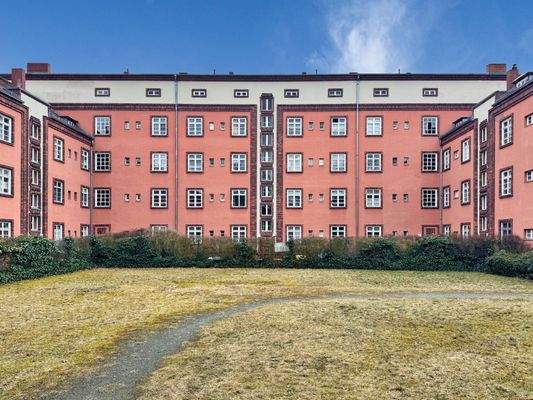 Rückansicht Gebäude