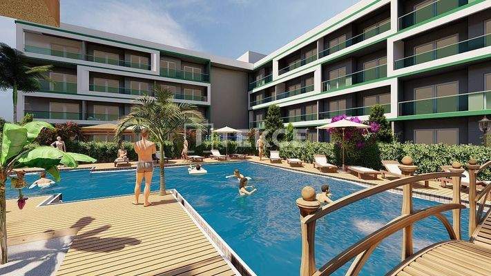 New Apartments in Mersin Tömük Walking Distance to the Sea