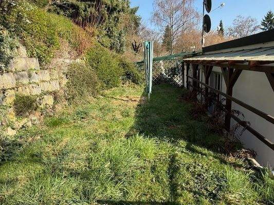 Garten hinter dem Haus