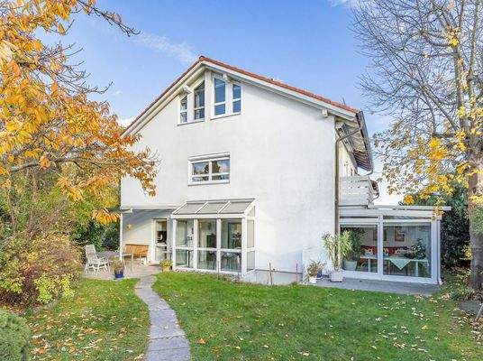 SEitenansicht mit Terassen