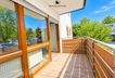Sonniger Balkon
