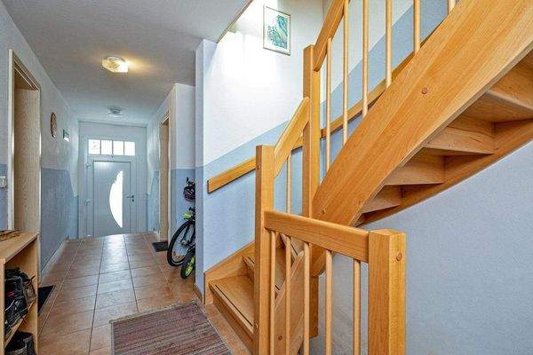 Der Zugang zur Wohnung 