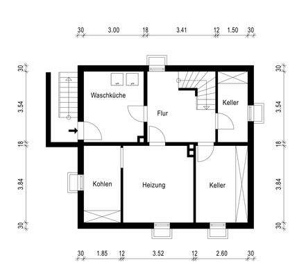 Grundriss Kellergeschoss