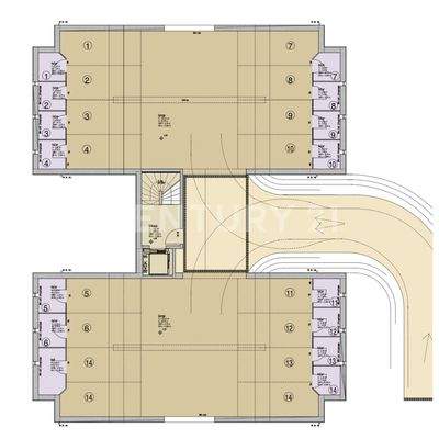 Tiefgarage Grundriss
