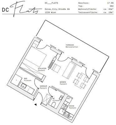 Plan_1220, Donau City S 8A_OG17_TOP 302