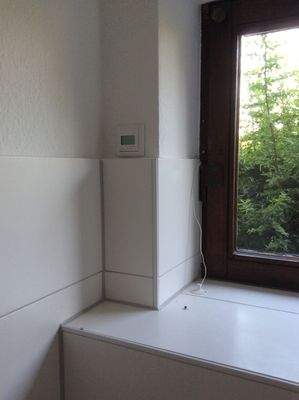 Fenster im Gäste-WC
