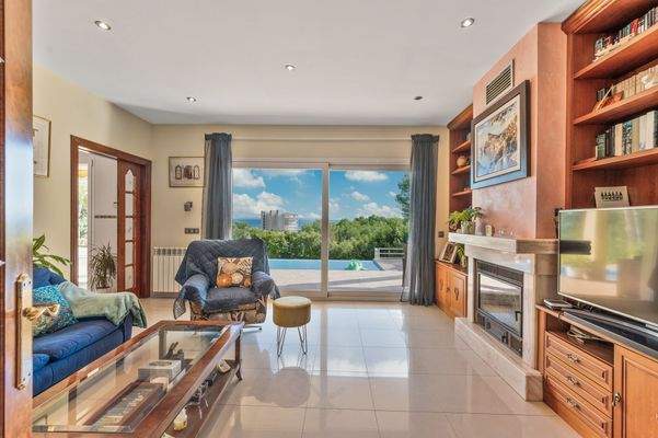 Living area villa in Palmanova