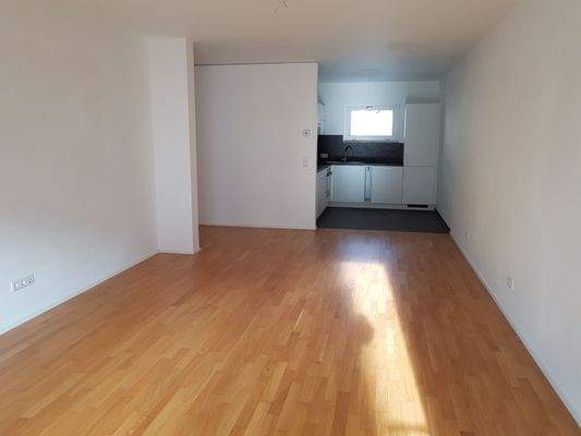 Wohnzimmer Blick auf Küche