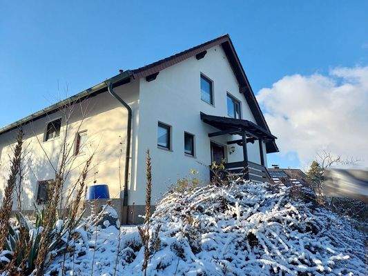 Hauseingang Giebelseite