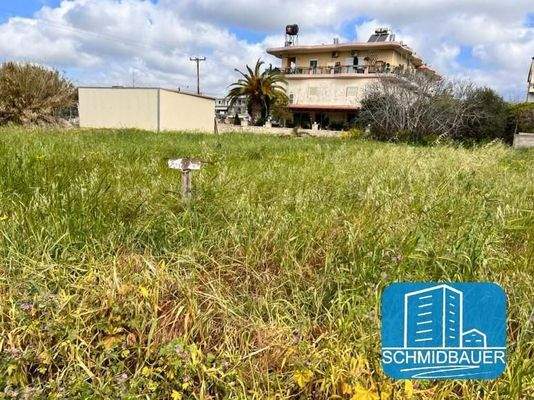 Kreta, Mires: Baugrundstück in einer Kleinstadt zu verkaufen