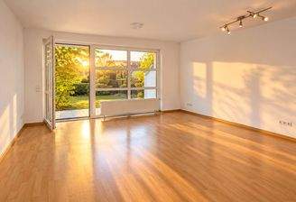 Wohnzimmer mit KI bearbeitet