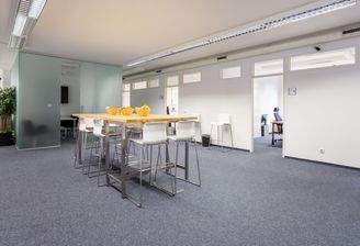 Blick aus dem Eingang