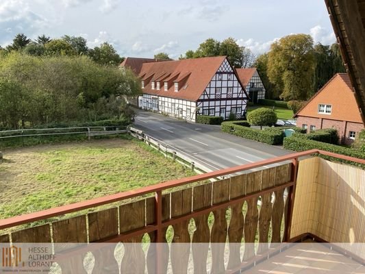 Aussicht vom Balkon