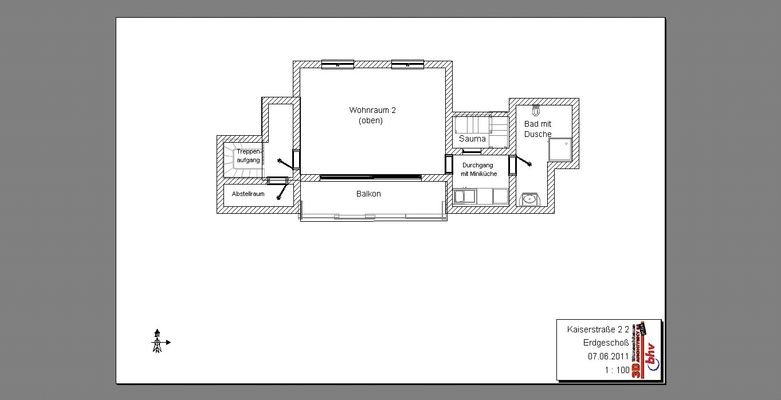 Grundriss 2. Ebene 