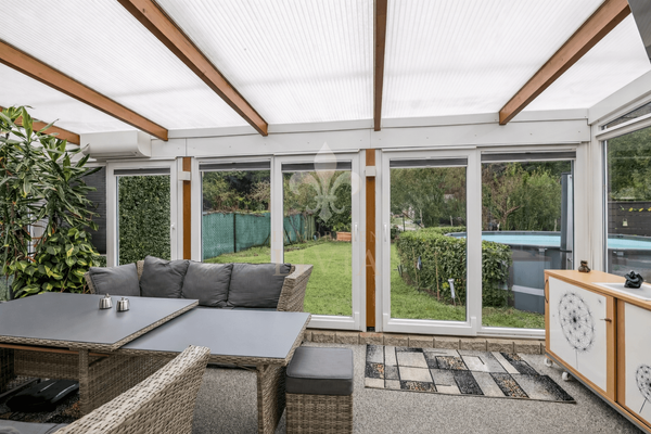 beheizter und klimatisierter Wintergarten