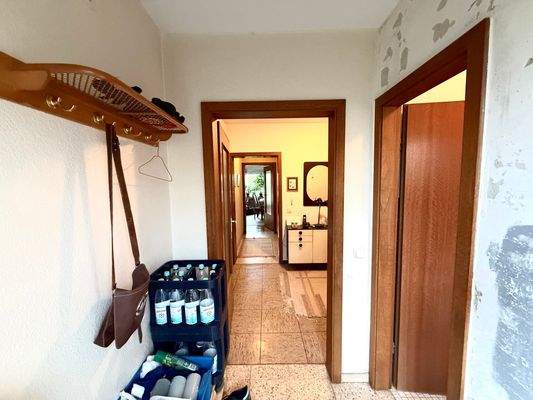 Windfang Hauseingang