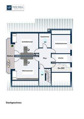 Grundriss Dachgeschoss