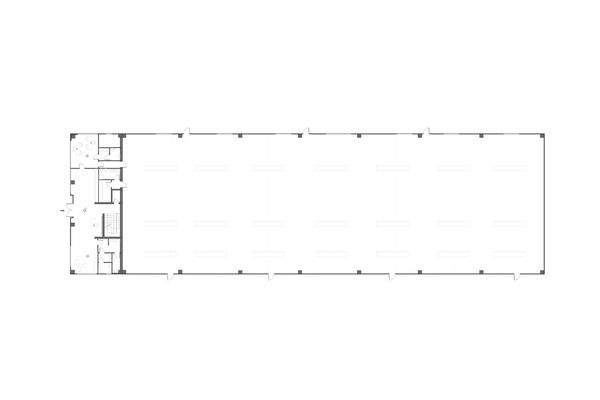 Lagerhalle Erdgeschoss