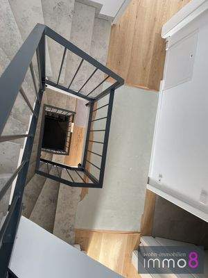 stylisches Treppenhaus