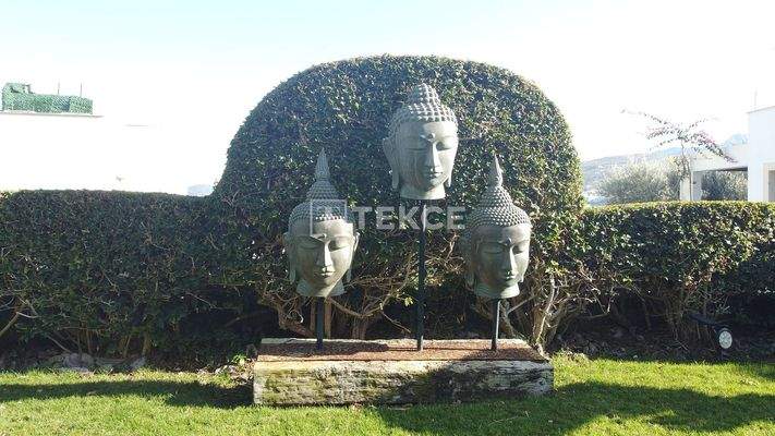 Sea View Detached House with Spacious Terrace in Bodrum