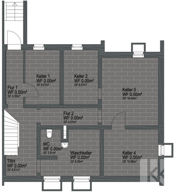 Grundriss Kellergeschoss
